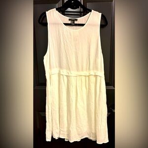 Brand New Forever 21 Elegant Cream Sleeveless Dress. Size XL